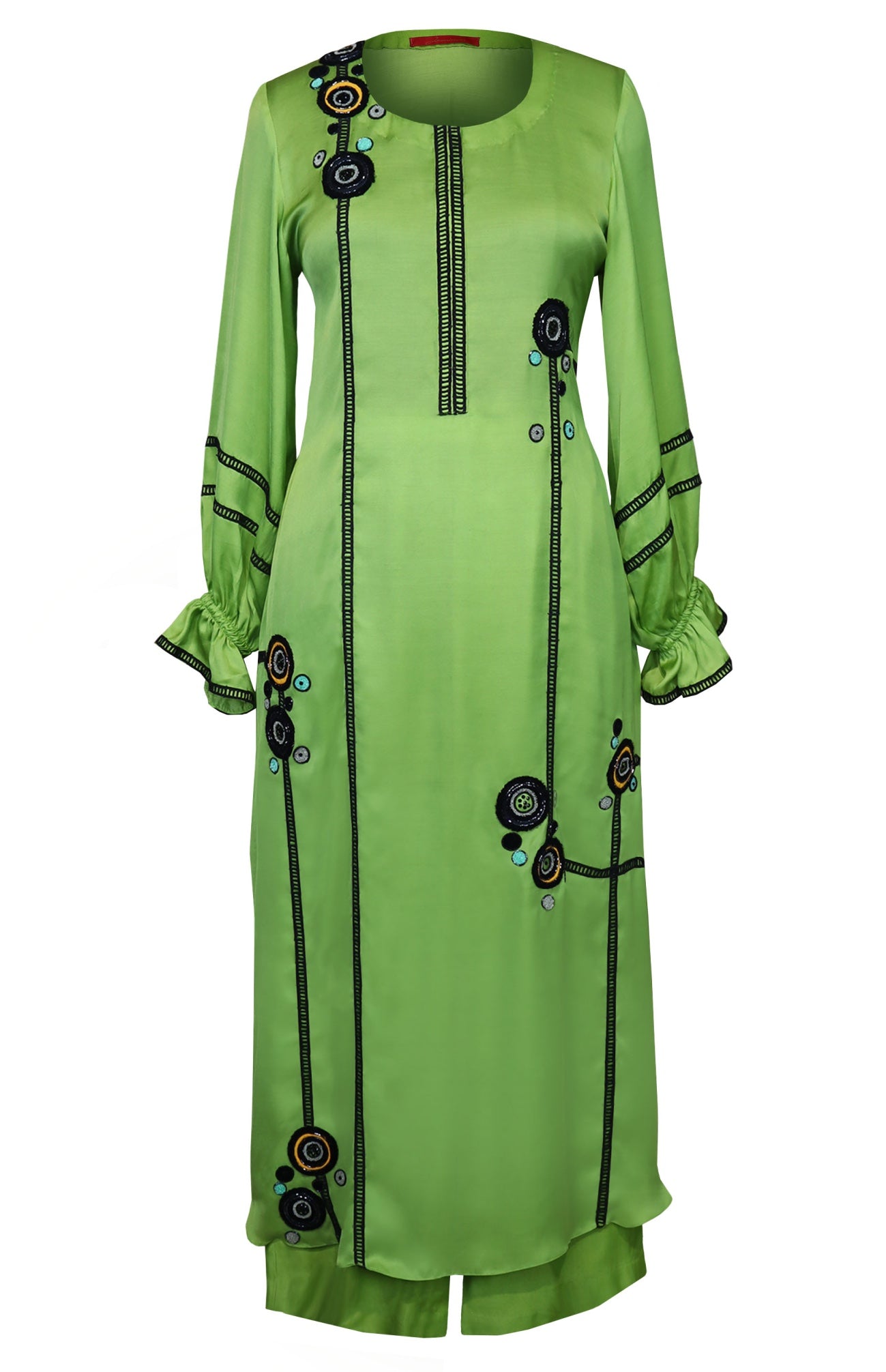 Cotton Satin Kurta Set