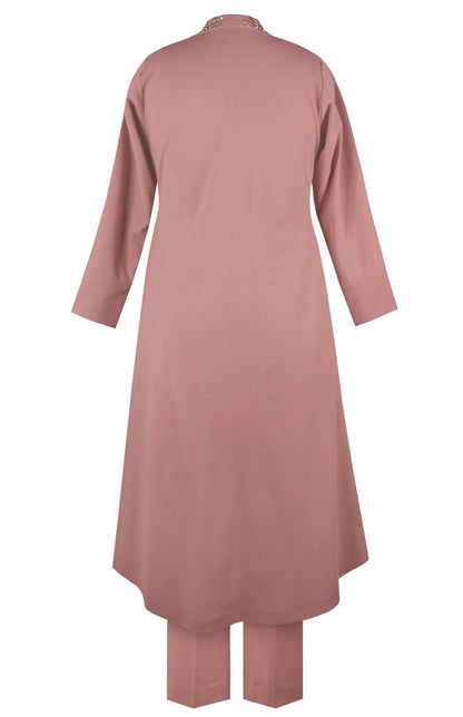 3 Piece Kurta Set - NUDE PINK
