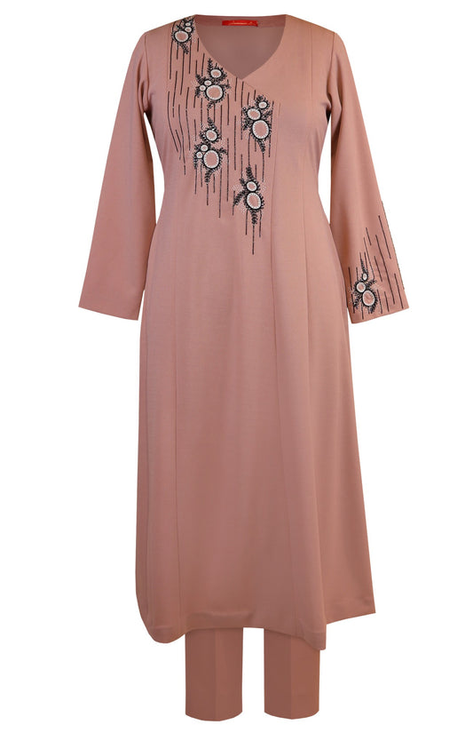 Nude Pink Kurta Set