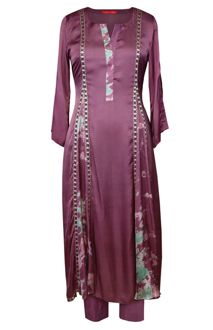 Cotton Satin Kurta Set
