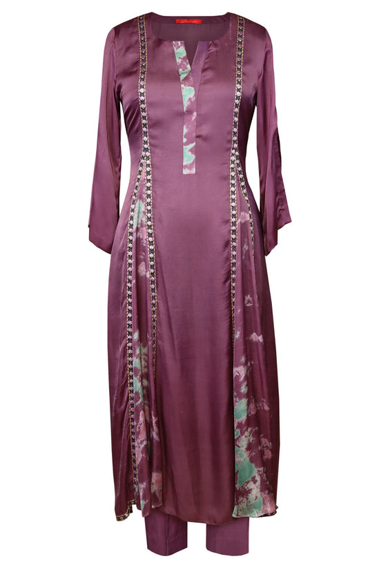 Cotton Satin Kurta Set