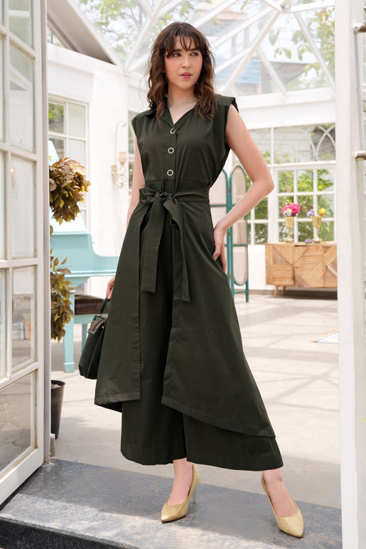 Combat Jumpsuit - OLIVE