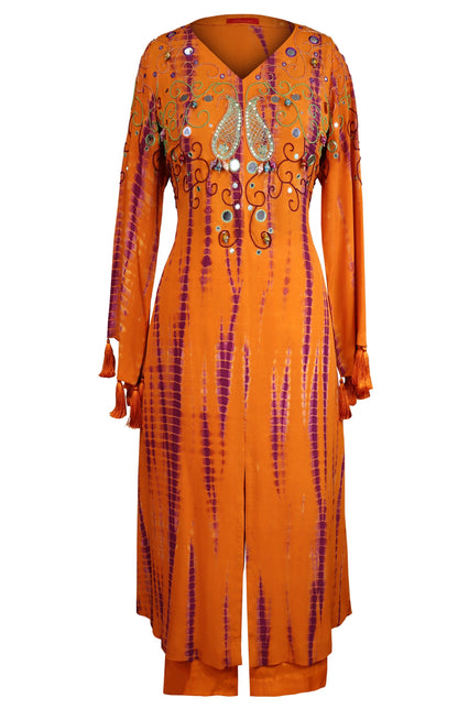 Tie & Dye Kurta Set