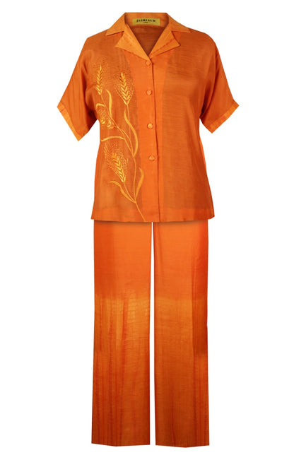Spike Mul Co-ord Set - ORANGE