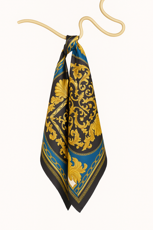 Satin Scarf - PALACE BLOOM