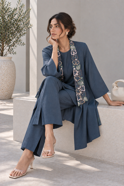 Poppies 3 Pcs Co-ord Set