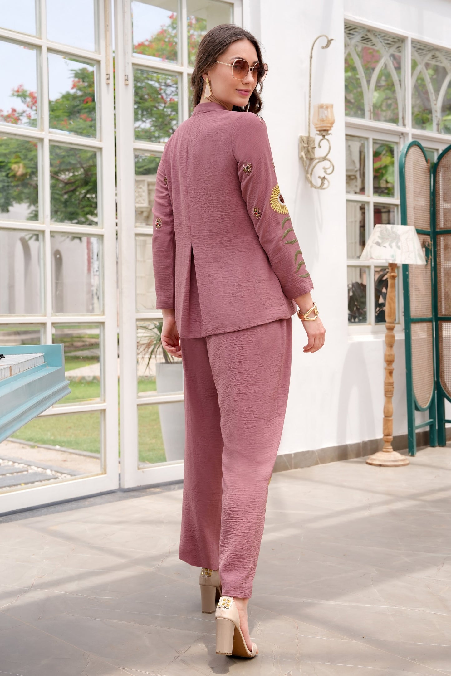 Sunflower Co-ord Set - PINK