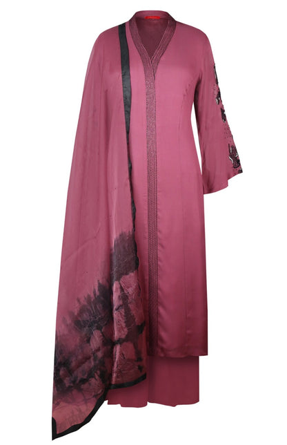 Georgette Suit With T&D Dupatta