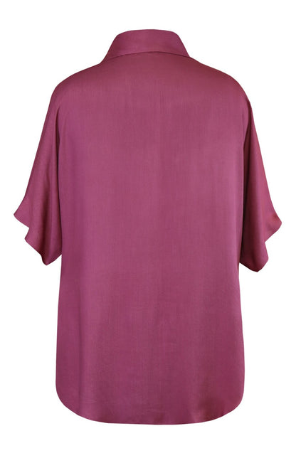 Rayon Top With Appliqué Embroidery