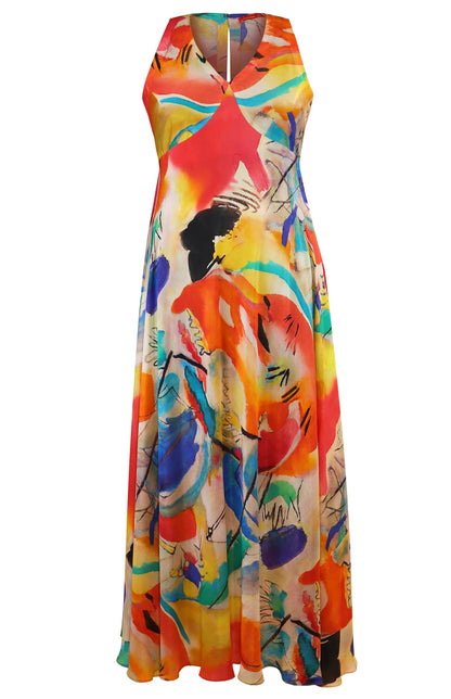 Printed Maxi Dress