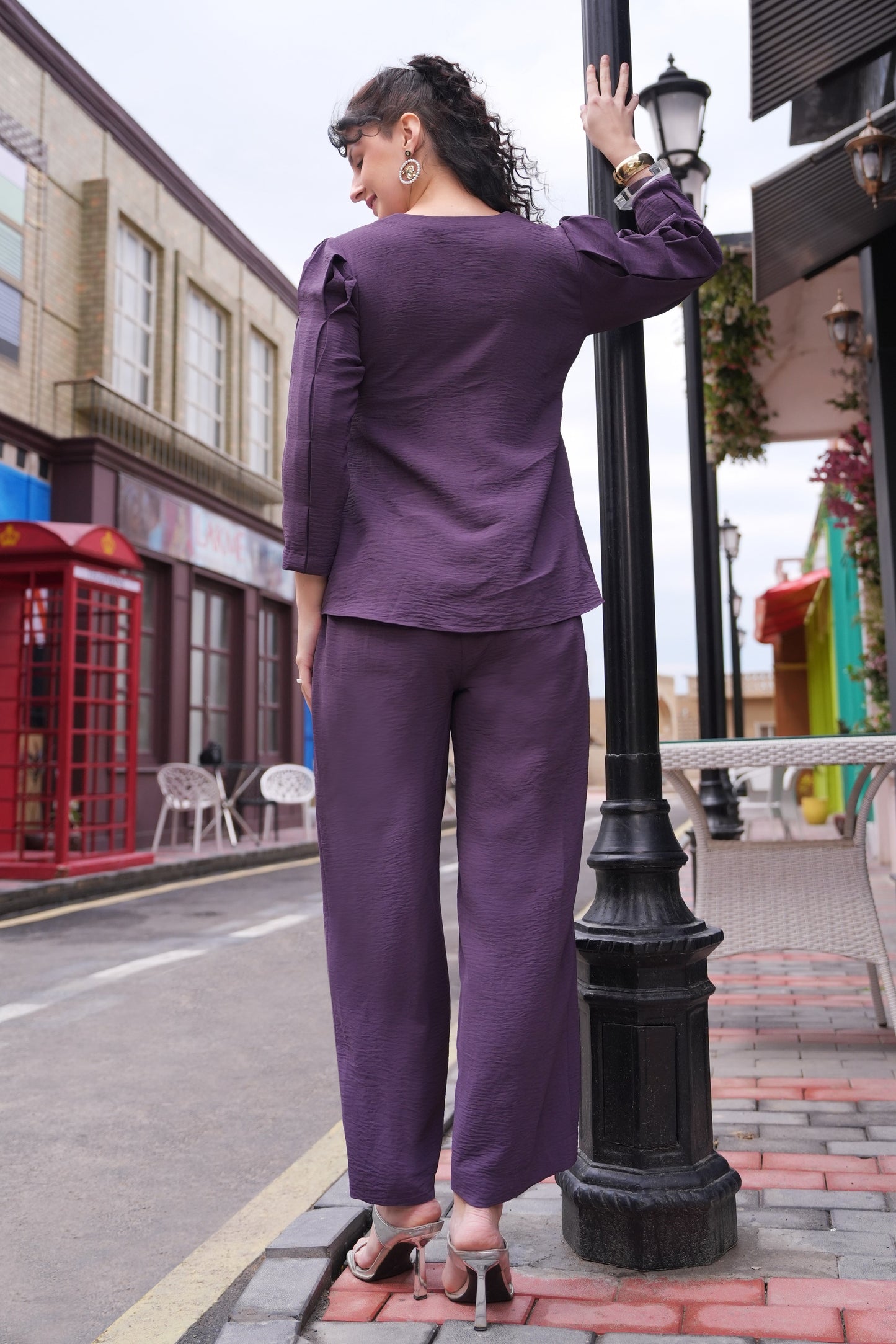 Bloom Co-ord Set - PURPLE