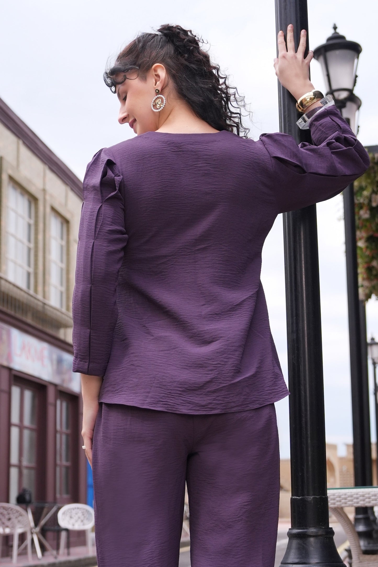 Bloom Top - PURPLE