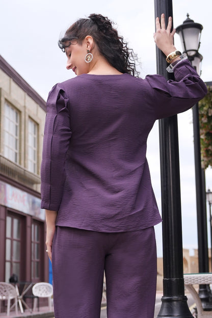 Bloom Top - PURPLE