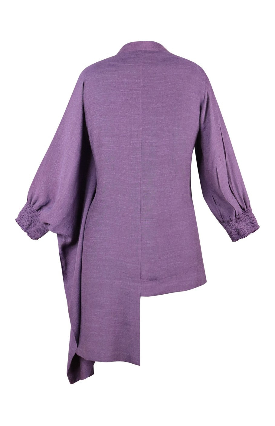 Asymmetric Kaftan Top - PURPLE