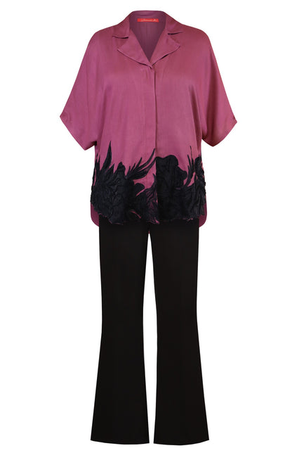 Rayon Top With Hipsters