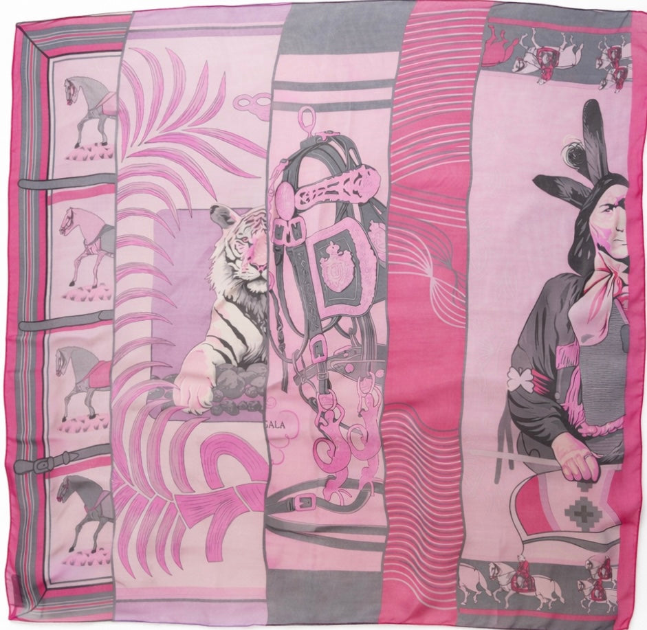 Chiffon Scarf - SAFARI