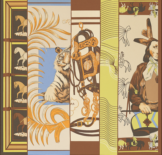 Chiffon Scarf - SAFARI