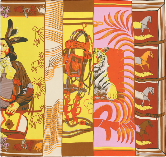 Chiffon Scarf - SAFARI