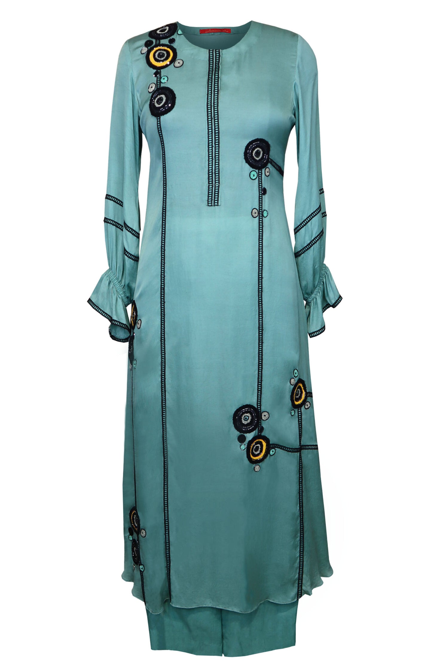Cotton Satin Kurta Set
