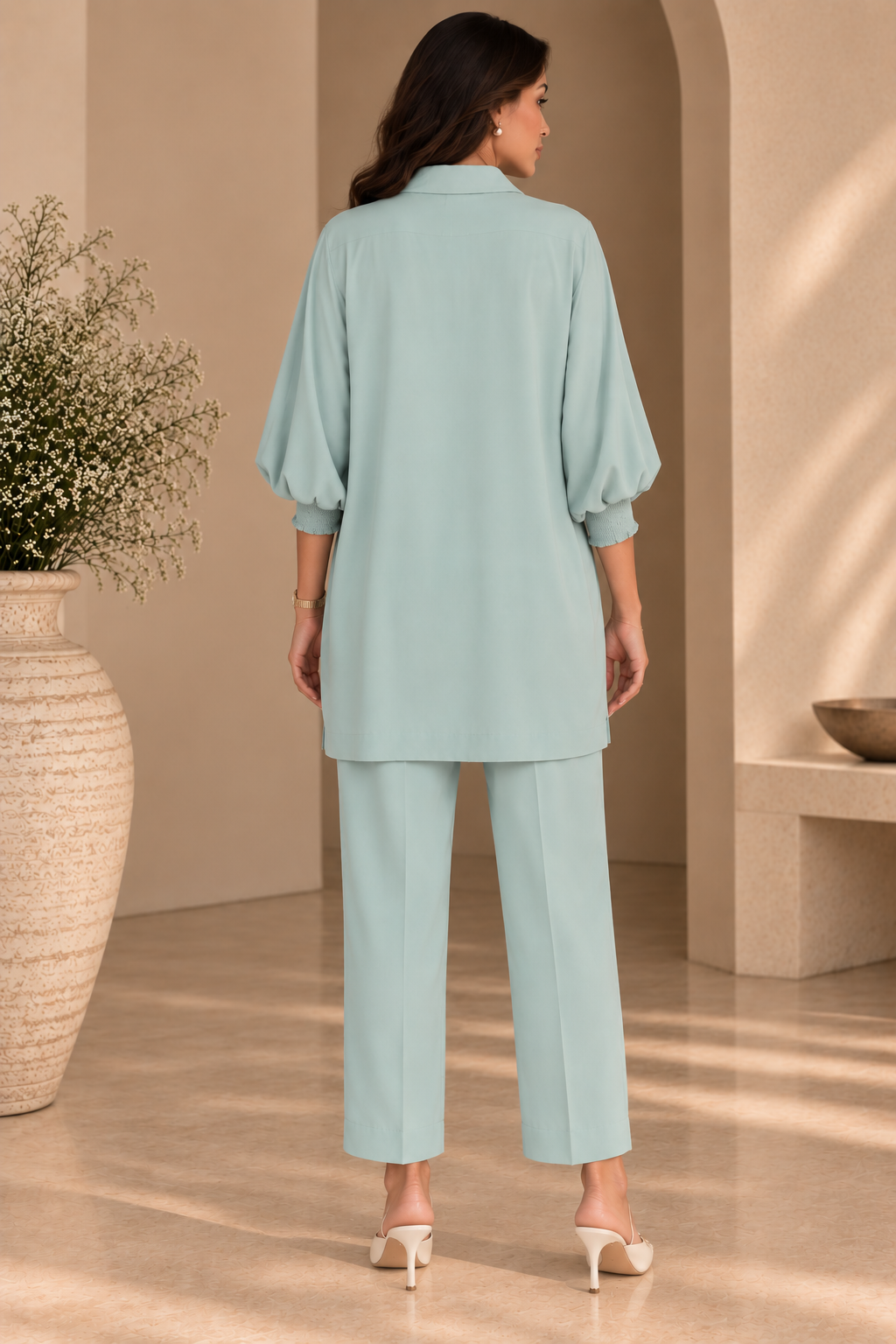 Hibiscus Batwing Co-ord Set