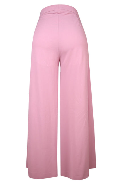 Sconce Pants With Godets - PINK