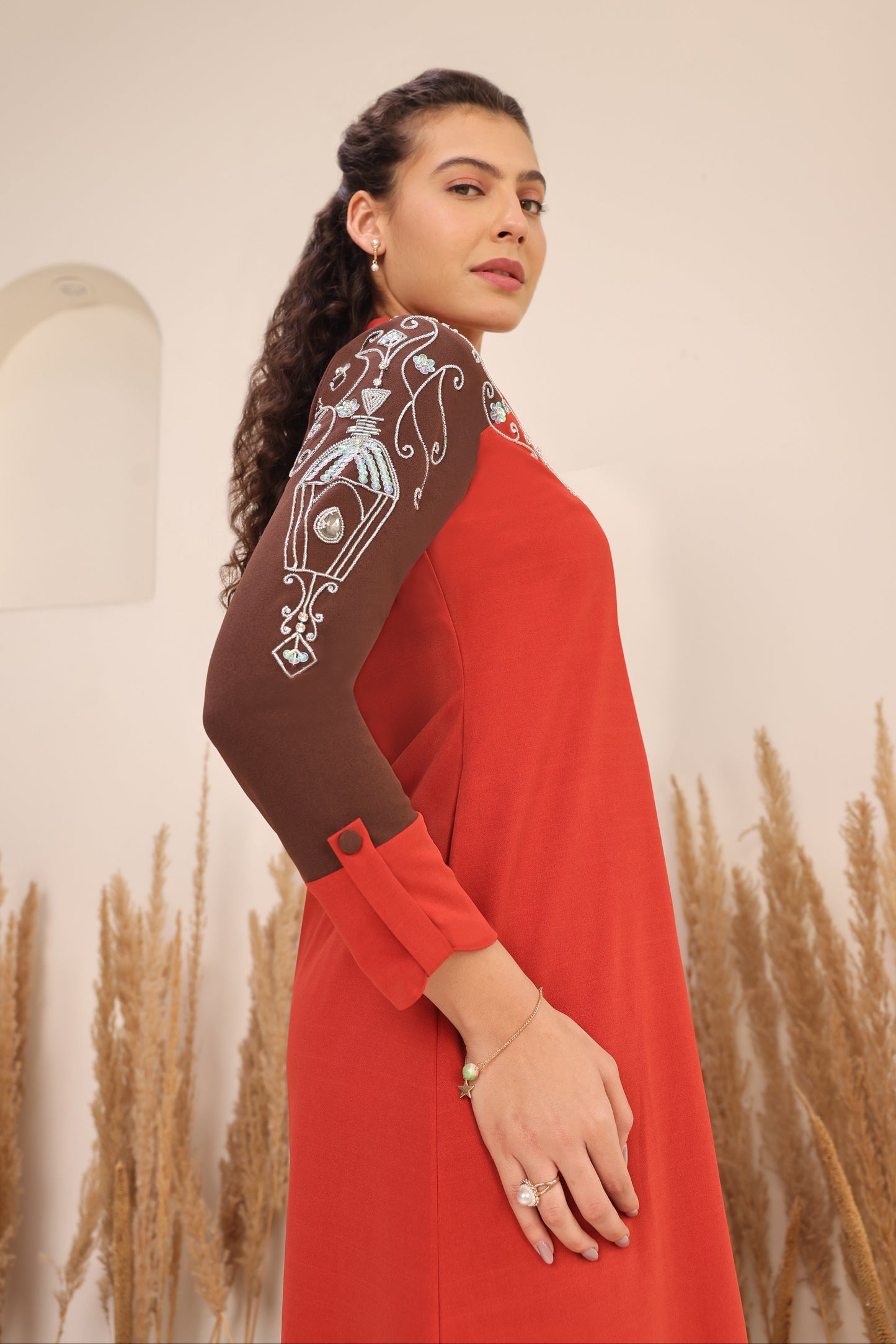 Sconce Kurta Set - RUST