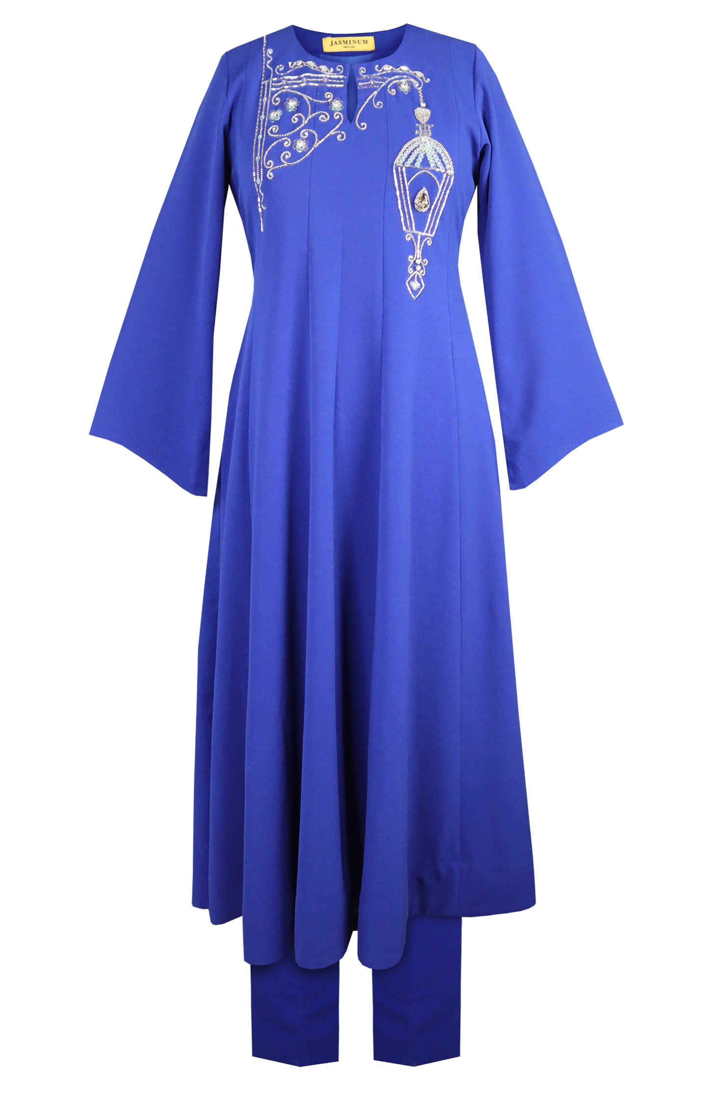 Sconce Anarkali Kurta Set - ELECTRIC BLUE