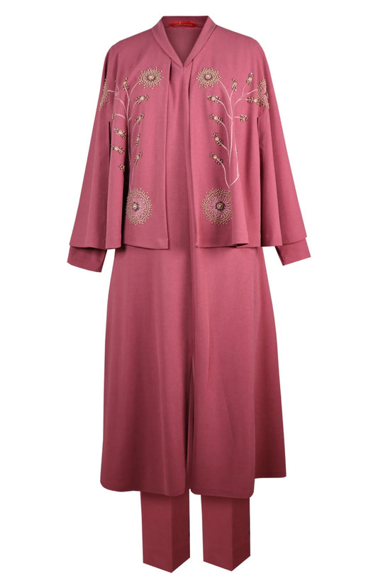 Short Cape Kurta Set