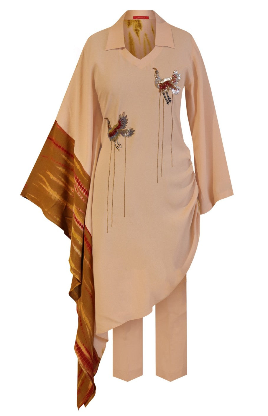 Asymmetric Kaftan Set