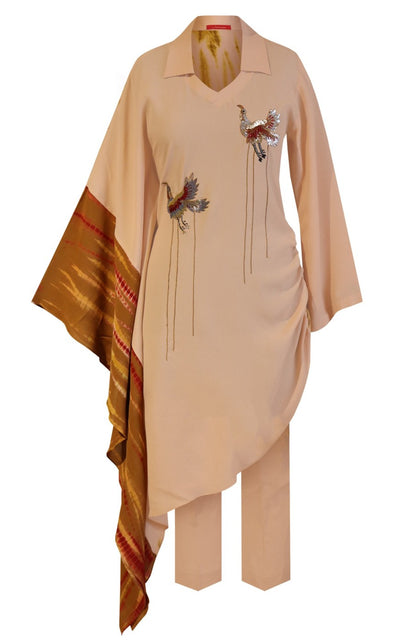 Asymmetric Kaftan Set
