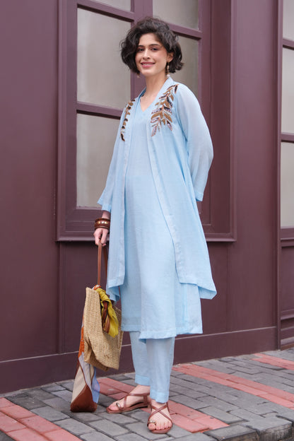 Palm Leaves 3Pc Kurta Set