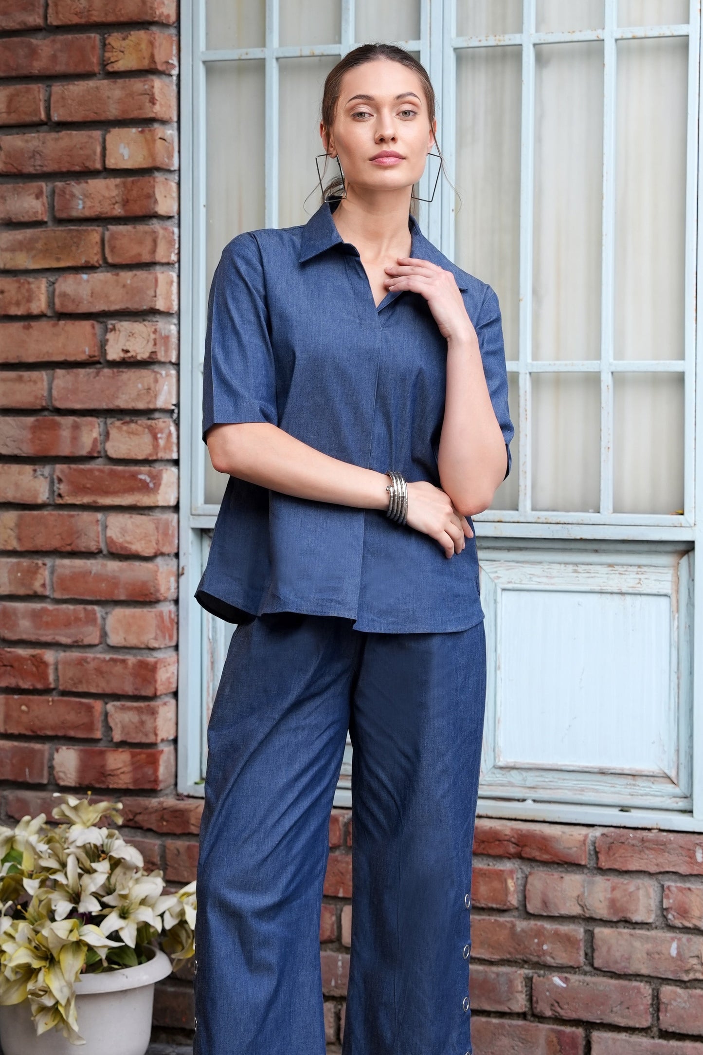 Soft Denim Co-ord Set