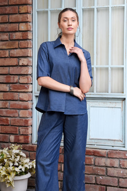 Soft Denim Co-ord Set