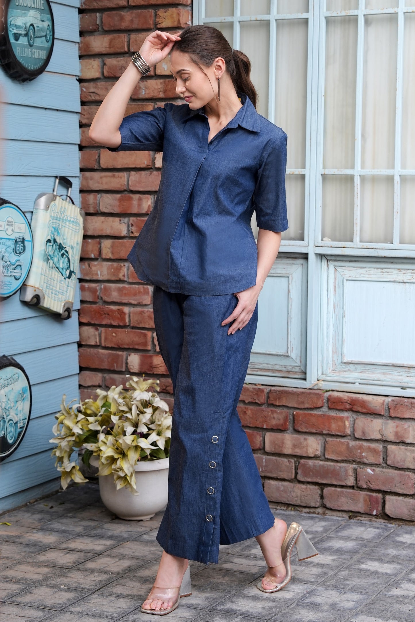 Soft Denim Co-ord Set