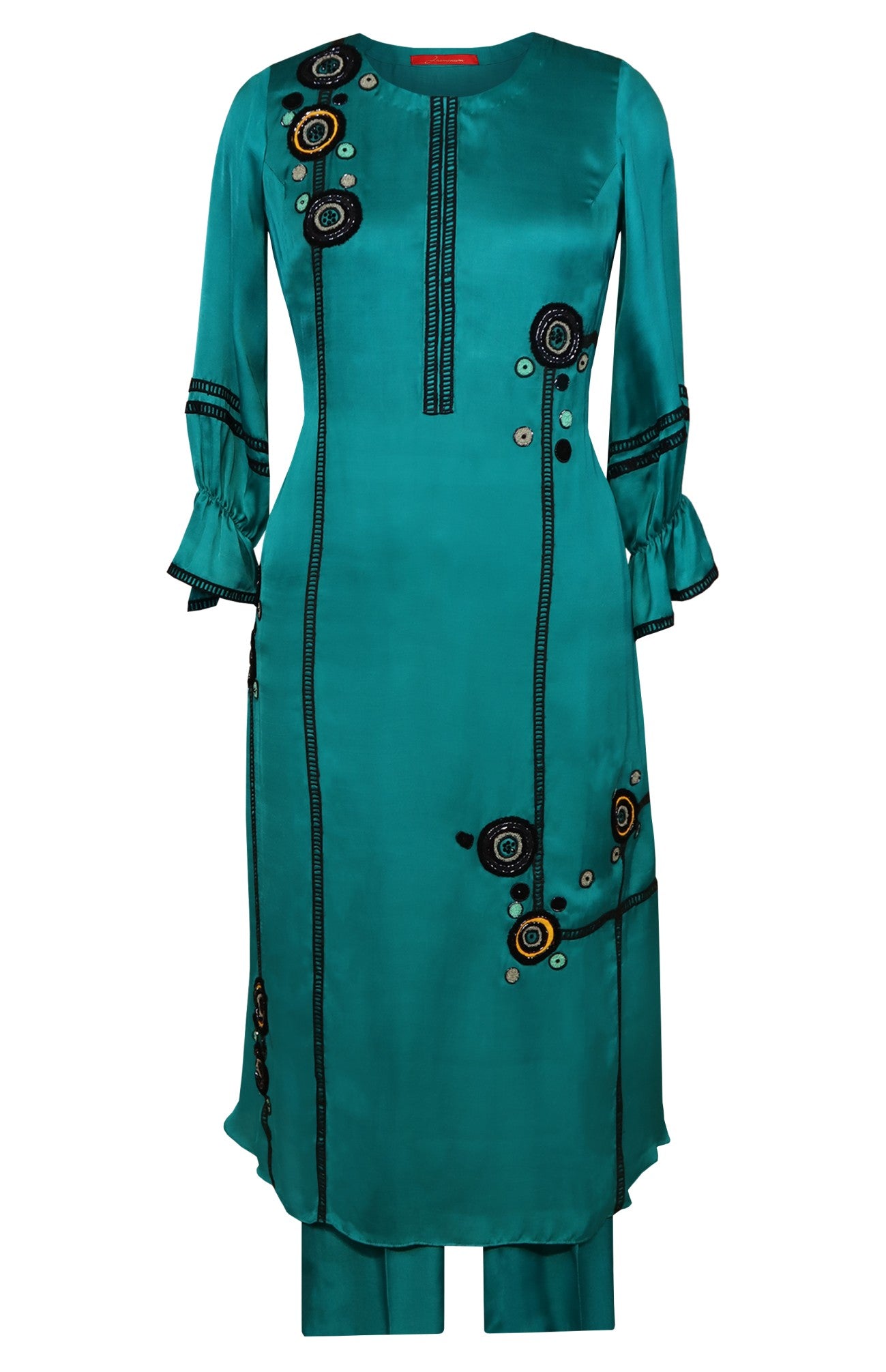 Cotton Satin Kurta Set