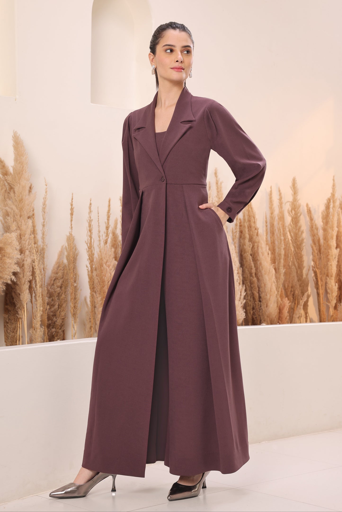 Trench Jumpsuit - FIG