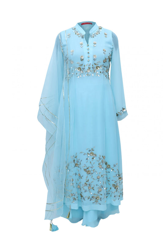 Kalidar Georgette Suit