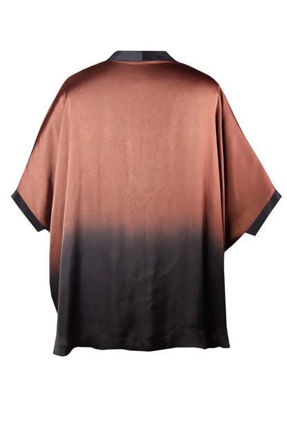 Ombré Kaftan Top - TRUFFLE