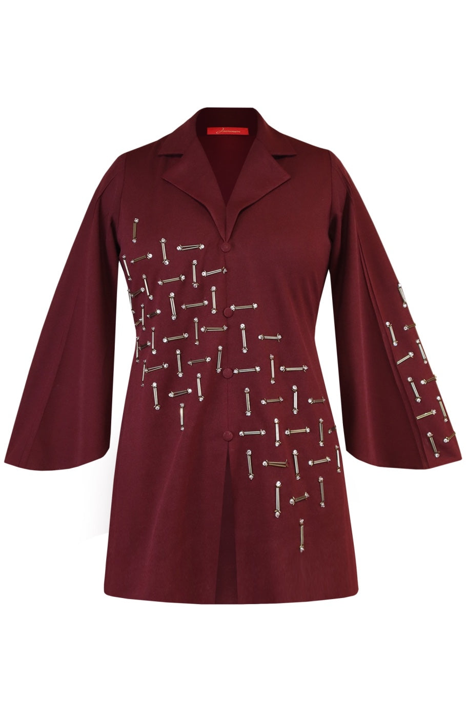 Winter Top with Nalki Embroidery