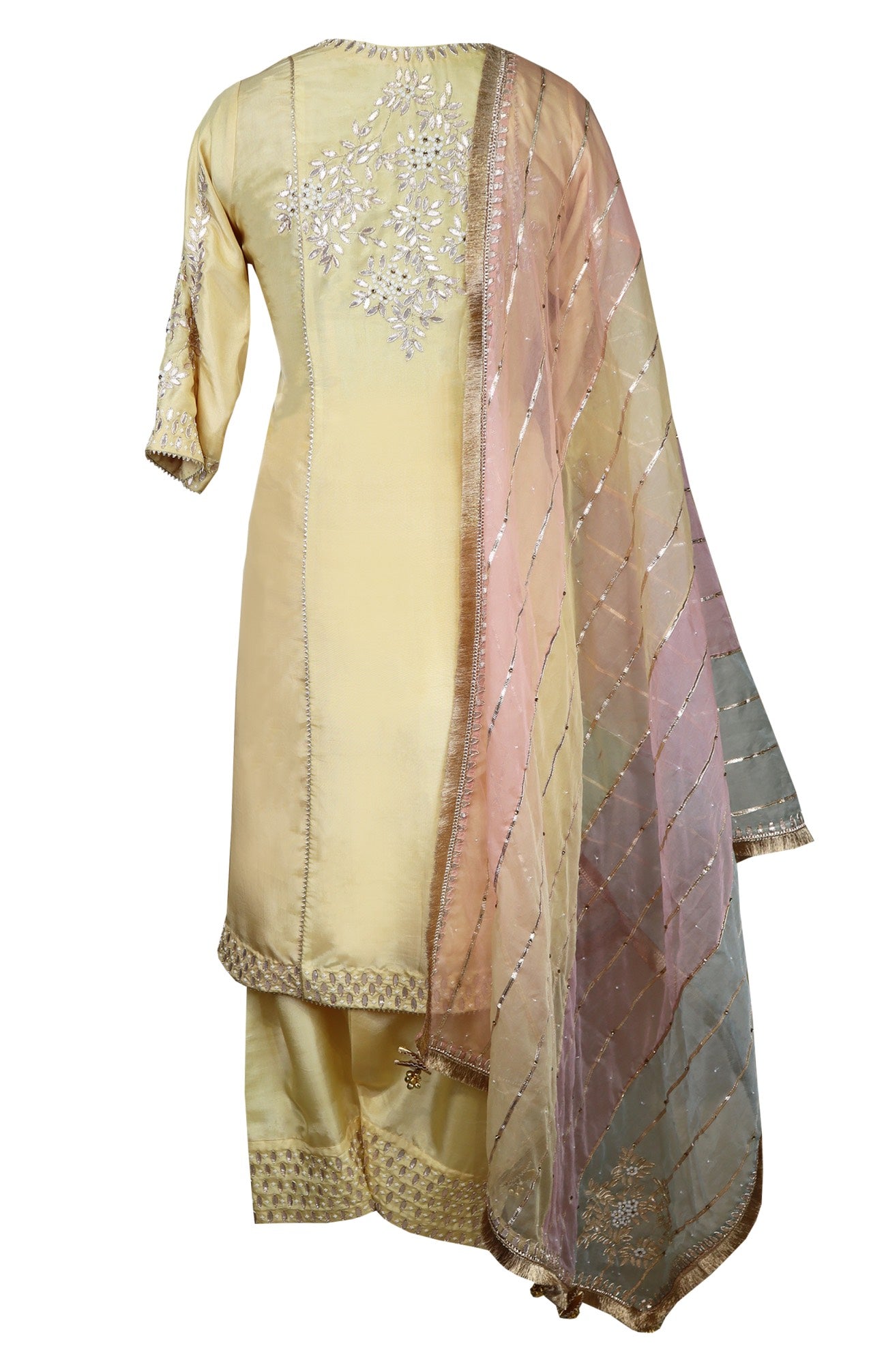 Gota Patti Silk Salwar Suit