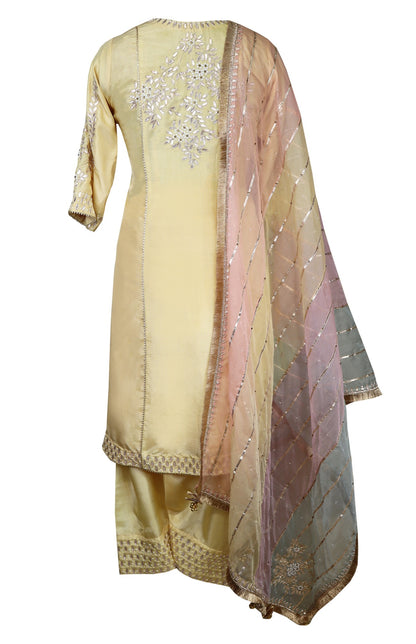 Gota Patti Silk Salwar Suit