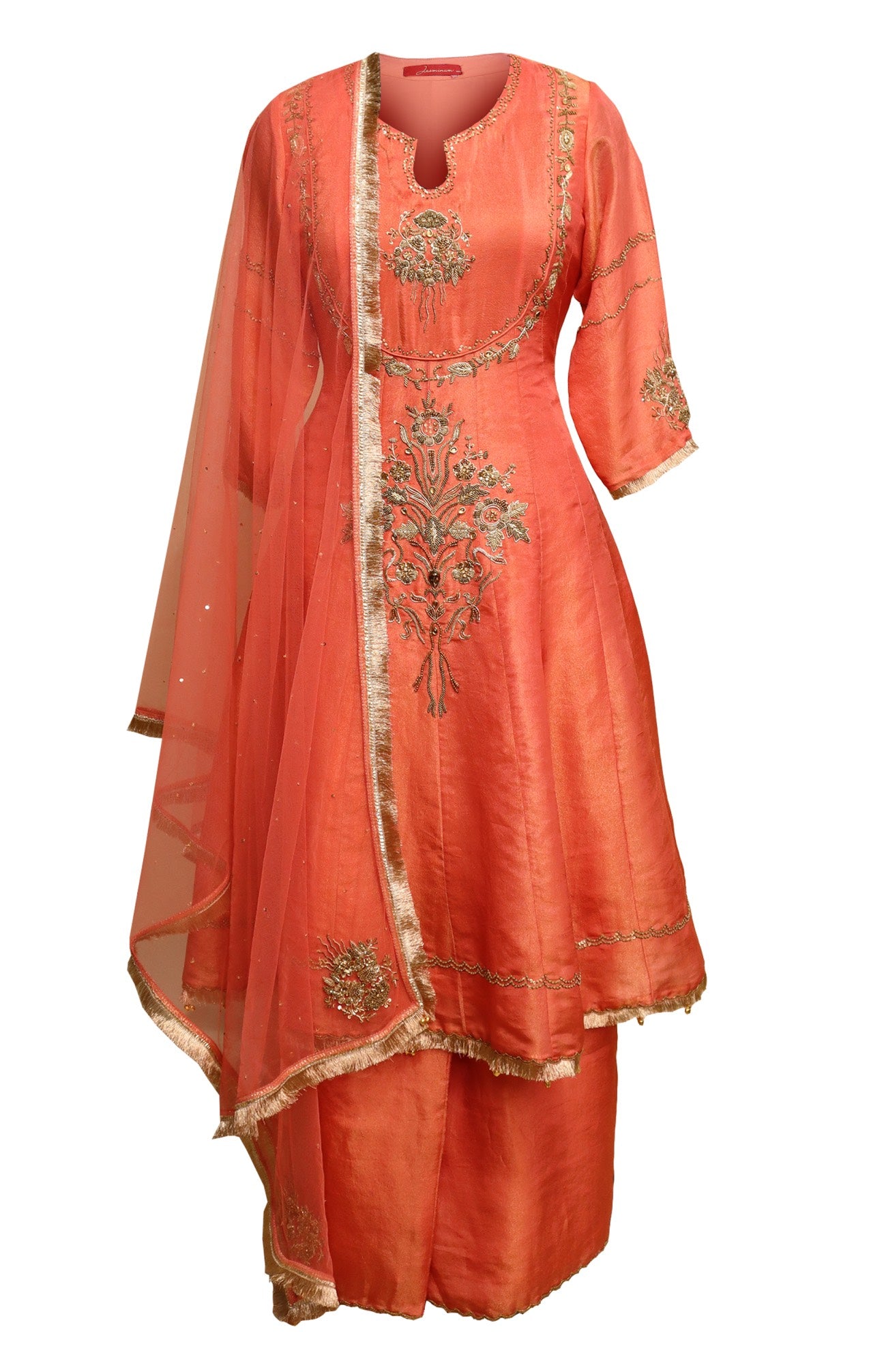 Organza Anarkali