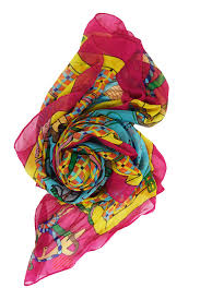 Silk Flat Chiffon Scarf