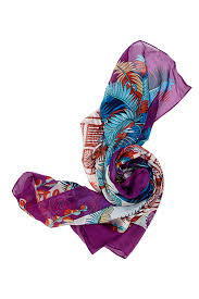 Silk Flat Chiffon Scarf