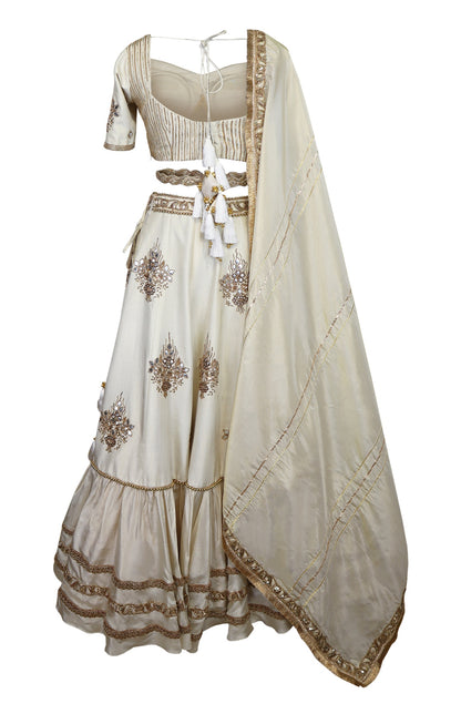 Beads & Mirror Work Lehnga Choli