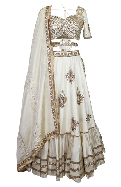 Beads & Mirror Work Lehnga Choli